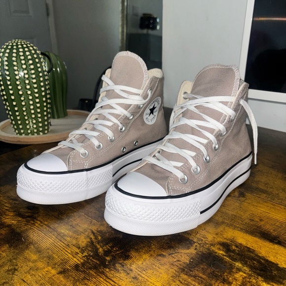 Converse Shoes - Platform Converse High Top Sneakers
